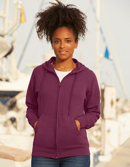 Women – Lightweight Hooded Sweat Jacket